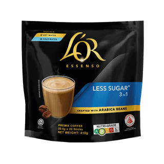 less sugar 3in1